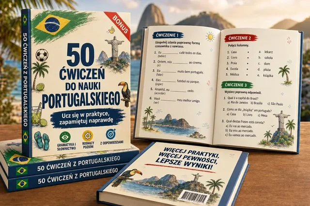 50 ćwiczeń do nauki portugalskiego