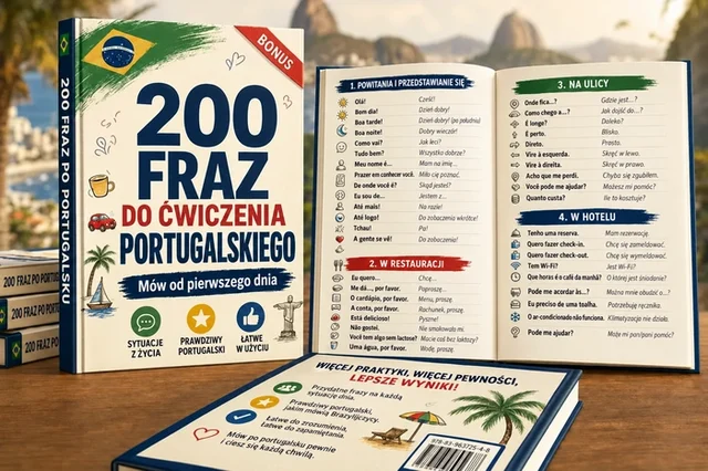 200 fraz do ćwiczenia portugalskiego
