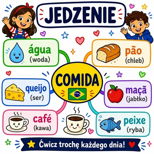 Mapa myśli: Jedzenie