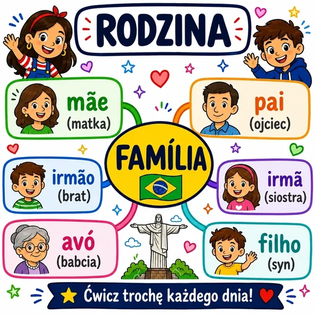 Mapa myśli: Rodzina